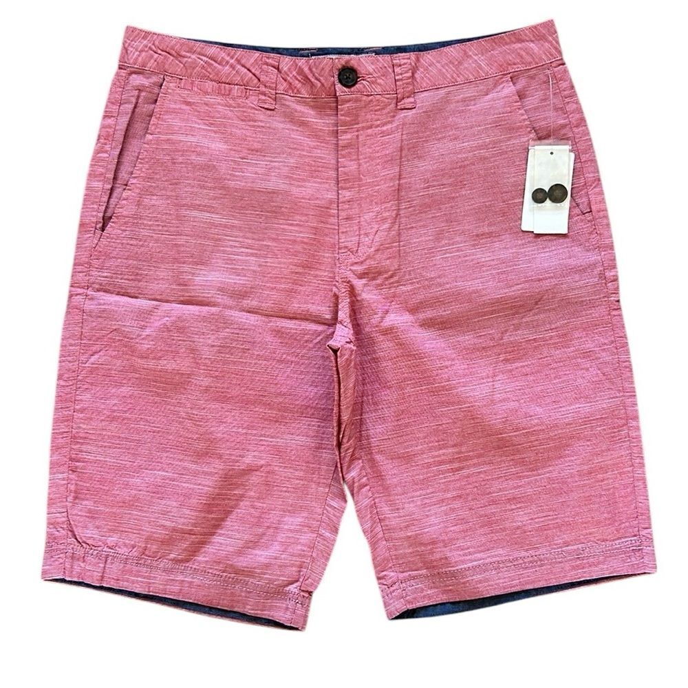 NEW Flag & Anthem Mens Red Shorts